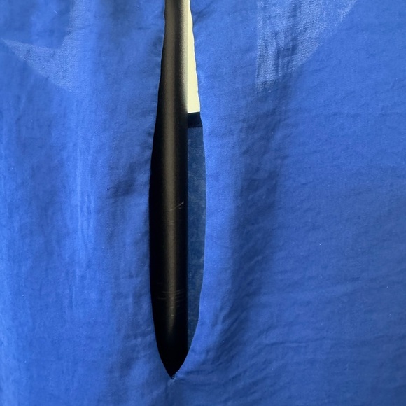 CAbi Rhyme Royal Ruffled Bell Sleeve Blouse US M - Picture 4 of 8